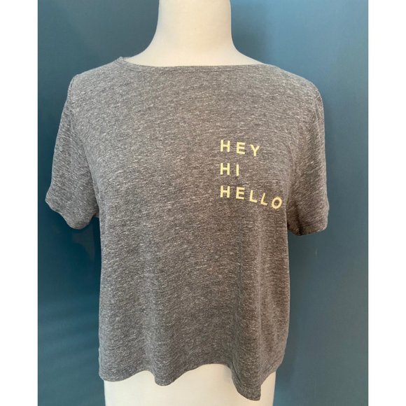 L good hYOUman  Short Sleeve Tee - Hey Hi Hello - Picture 2 of 7